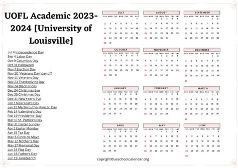 Customizing Your UofL Calendar