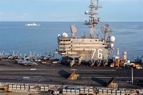 USS Ronald Reagan at Sea