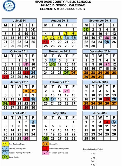 Dade County Public Schools Calendar Image 7