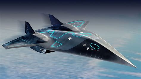 Darkstar Plane Design Rendering