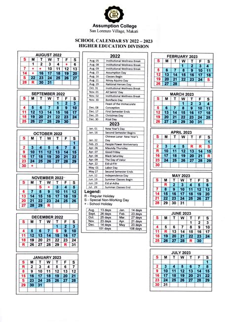 Davenport School Calendar Tips 4