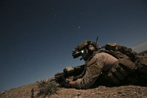 Delta Force Operators Conducting a Mission