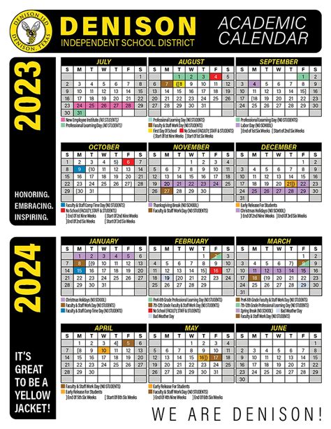 Denison University Academic Calendar Overview