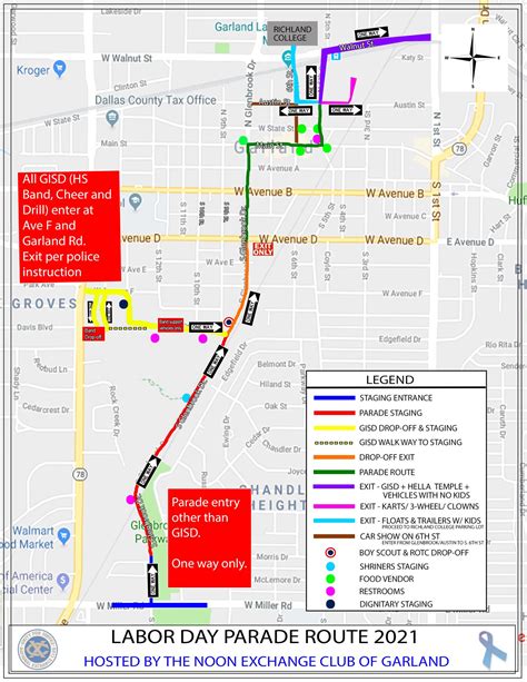 Denver Labor Day Parade Route