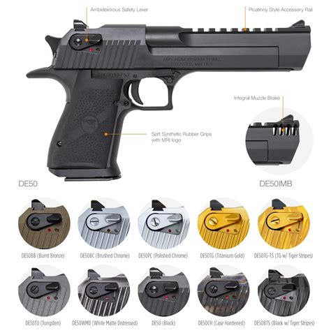 Desert Eagle Pistol Weight and Size