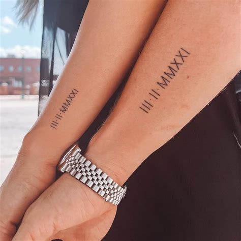 Designing Your Roman Numeral Date Tattoo