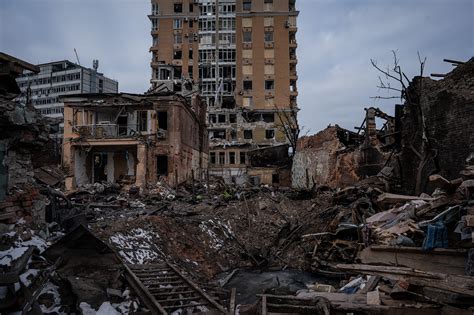 Destruction in Kharkov