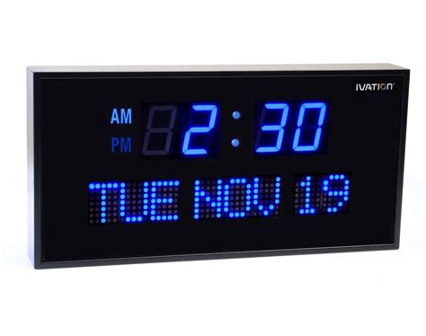 Digital Calendar Clocks