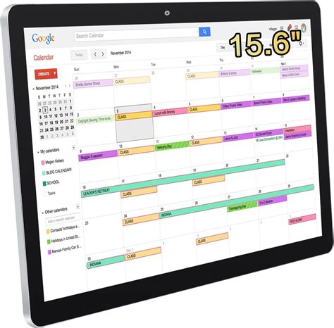 Digital Calendar Organizer