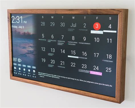 Digital Calendars