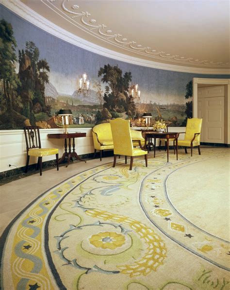 The Diplomatic Room's furniture and decor