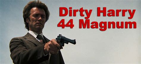 Dirty Harry's iconic.44 Magnum revolver