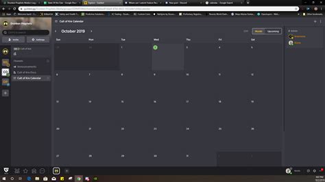 Discord Availability Calendar