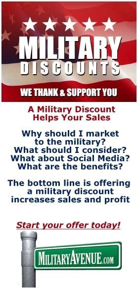 Discounts for National Guard