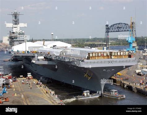 Dry Docking USS George Washington