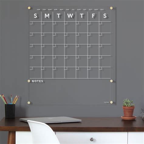 Dry Erase Wall Calendar Examples