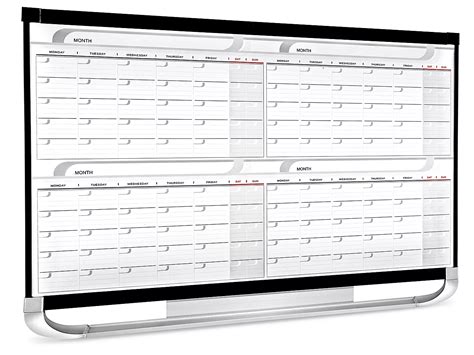 Dry Erase Wall Calendar Templates