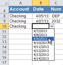 Dynamic Calendar Dropdown