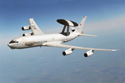 E-3 Awacs In Flight