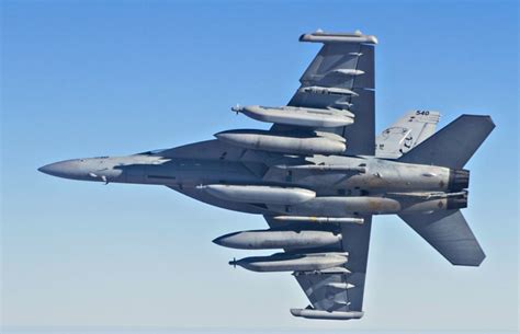 EA-18G Growler conducting EW operations