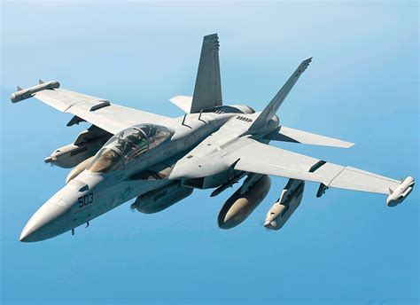 EA-18G Growler in flight