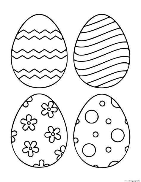 Easter Eggs Printable Fun