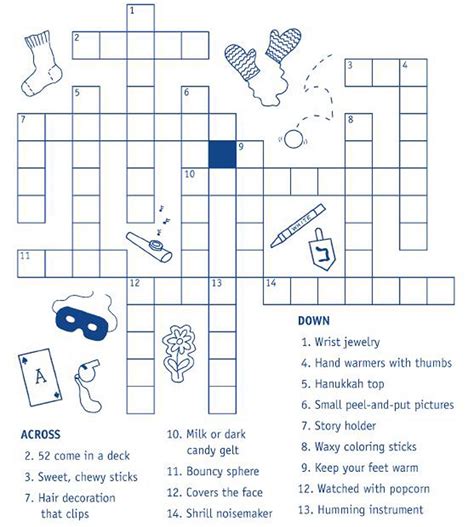 Easy Printable Crosswords for Fun