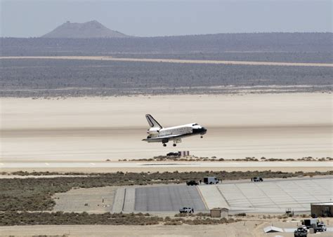 Edwards Air Force Base Space Shuttle