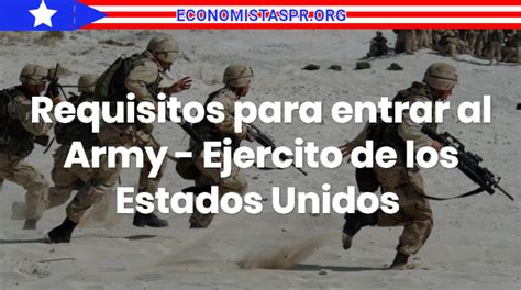 Requisitos para unirse al Ejército de EE. UU.