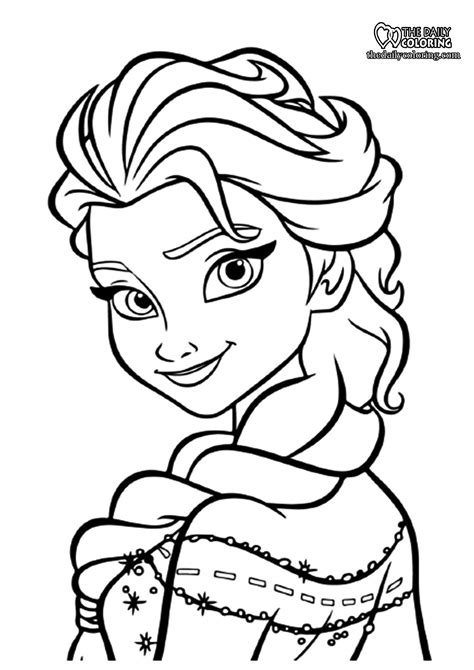 Elsa Coloring Pages