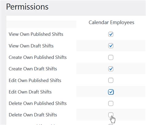 Employee Scheduling Plugin