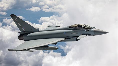 Eurofighter Typhoon in flight