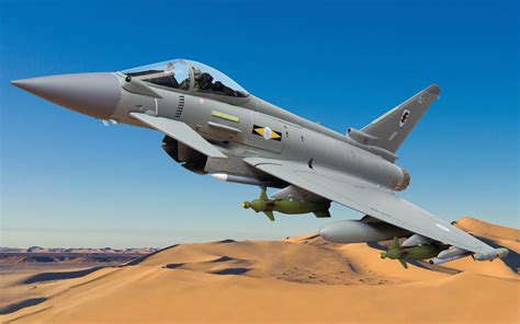 Eurofighter Typhoon vs F-16 Fighting Falcon Comparison