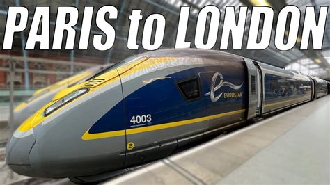 Eurostar Chunnel Train London To Paris