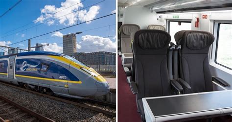 Eurostar Chunnel Train Onboard