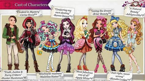 Ever After High Characters 2