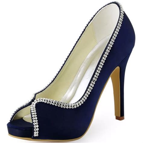 Evolution of Navy Blue High Heels