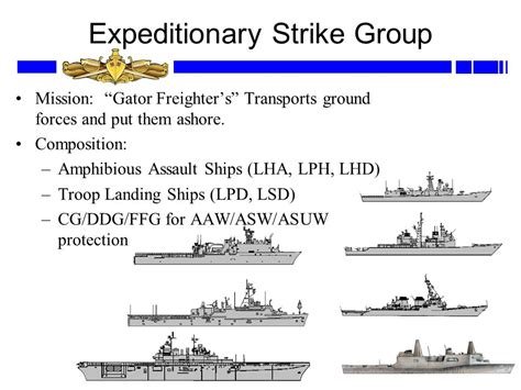 Expeditionary Strike Group 2 ships conducting a maritime security operation