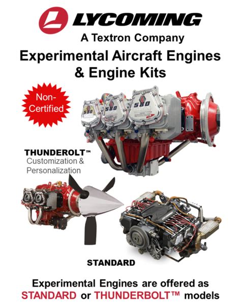 Experimental Aircraft and Equipment