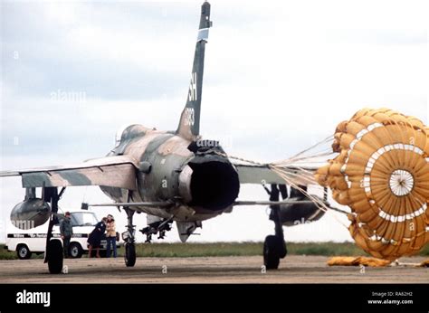 F-105 Thunderchief landing