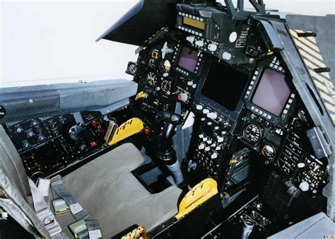 F-117 Cockpit Instrument Panel