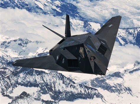 F-117 Nighthawk in flight