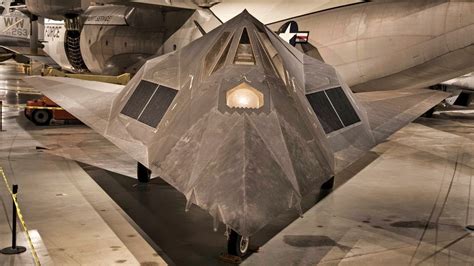 F-117 Stealth Fighter on display at the National Museum of the United States Air Force