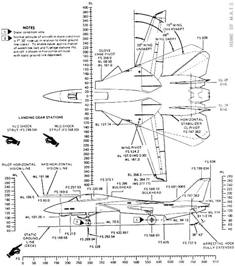 F-14 Tomcat specifications