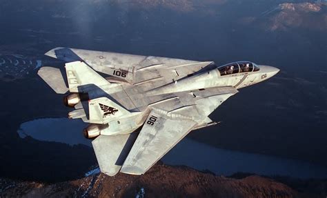 F-14 Tomcat in flight