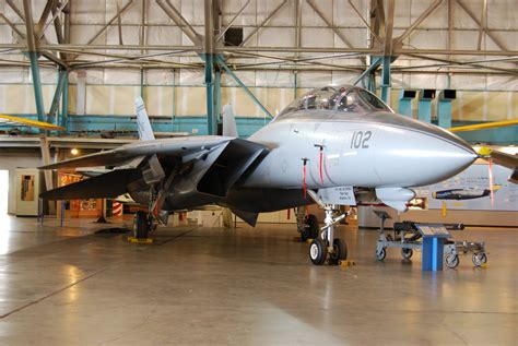 F-14 Tomcat In Hangar