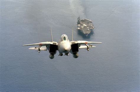 F-14 Tomcat taking off