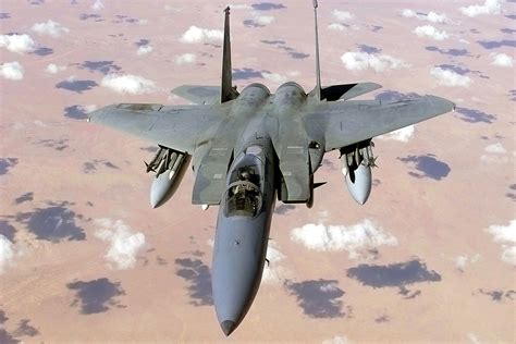 F-15 Fighter Jet in Flight