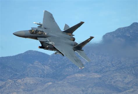 The advanced avionics of an F-15 fighter jet