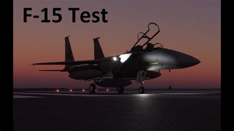 F-15 Testing